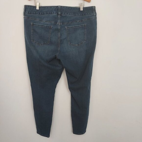 Torrid Size 20T High Rise Denim Jeggings - Picture 3 of 10